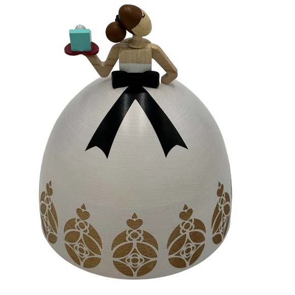 Papyrus Wooderful Life Music Box Bridal Dress Bride "Let Me Call you Sweetheart" - Picture 5 of 6